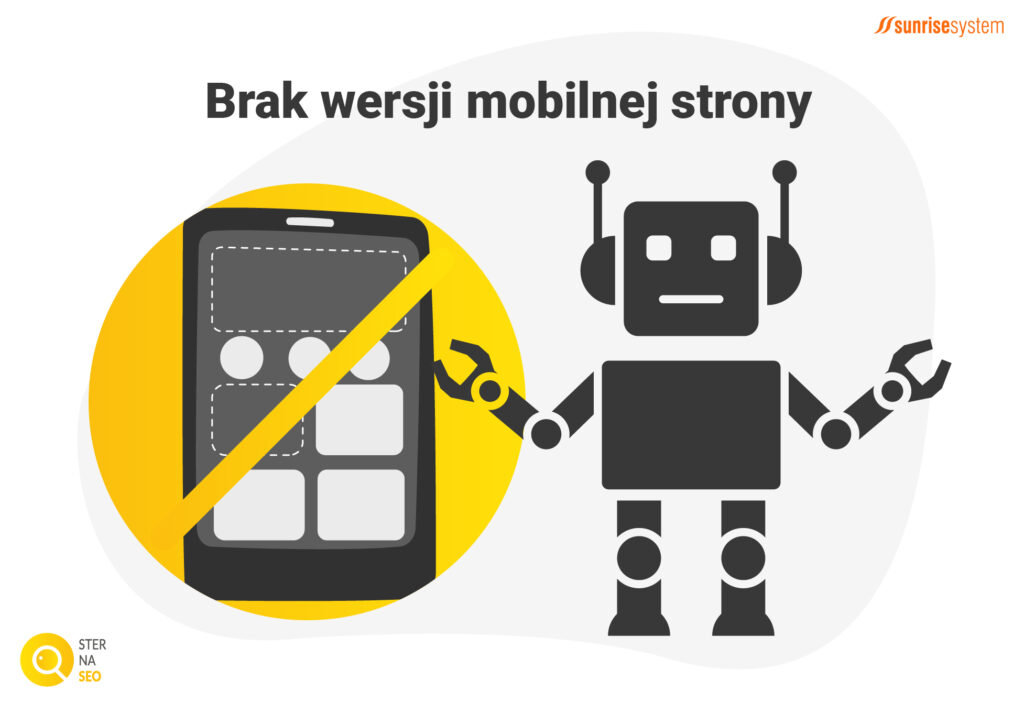 Brak wersji mobilnej strony