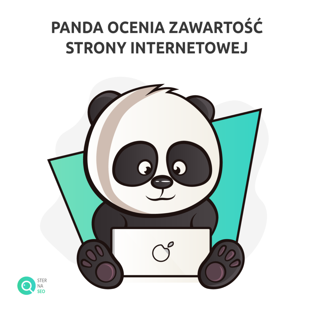 Panda ocenia zawartość strony internetowej